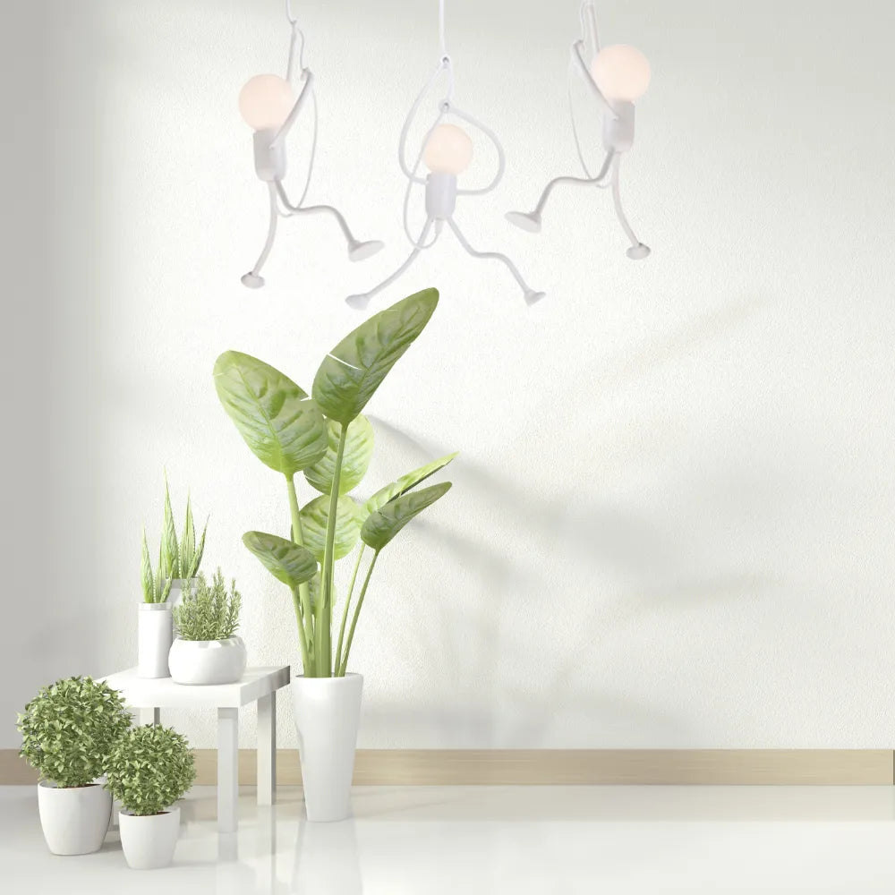 Modern Retro Black Pendant Light For Living Rooms Cozy